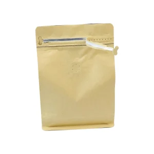 250g 8oz brown stand up coffee bag