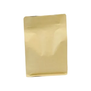 250g 8oz brown zipper coffee bag