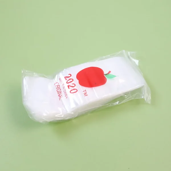 Apple Baggies 2020, 2"x2" Clear Mini Ziplock Baggies, 2000/Pack