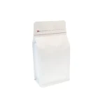 white 340g kraft paper coffee bag