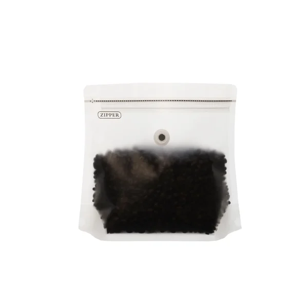 100g matte transparent coffee package bag (1)