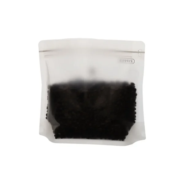 1lb matte transparent sealable coffee bags (1)