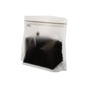 1lb matte transparent sealable coffee bags (3)