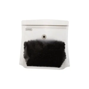 8 oz matte transparent reusable coffee bag (1)
