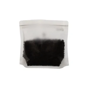 8 oz matte transparent reusable coffee bag (4)