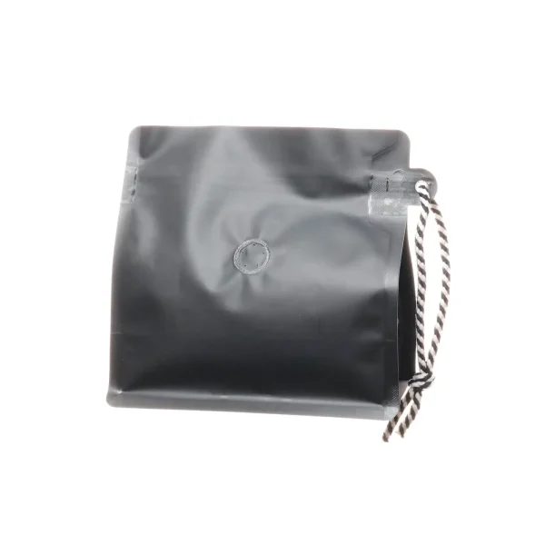 black 8 oz coffee bean bags (4)