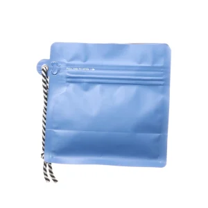 blue 4oz resealable coffee bags (2)