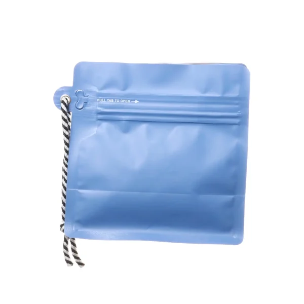 blue 4oz resealable coffee bags (2)