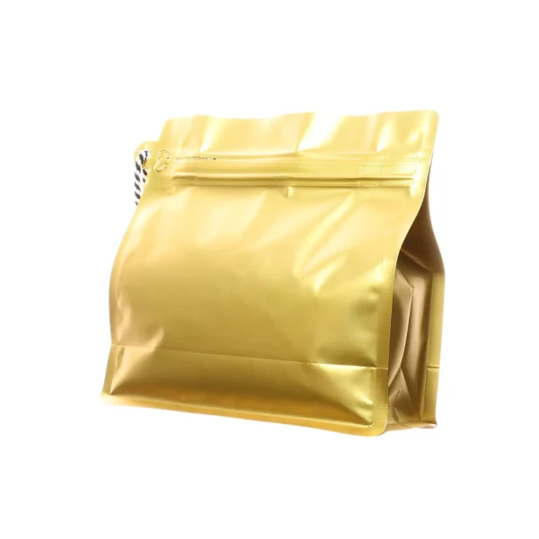 gold 1lb coffee bags for sale (2)