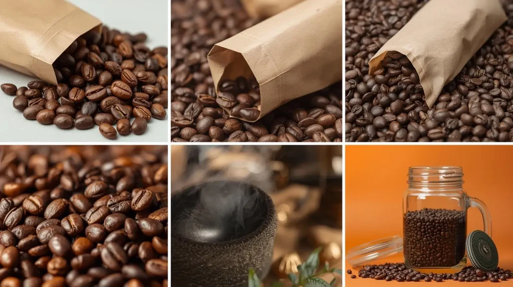 karft paper coffee bags