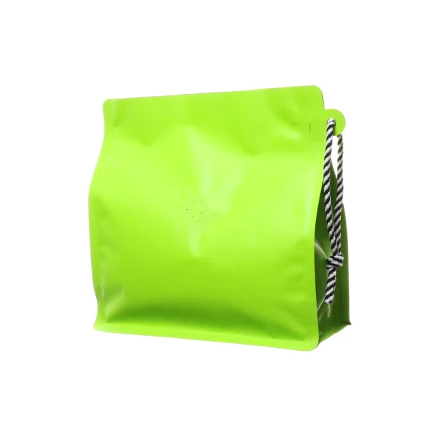 light green 1lb plain coffee bags (4)
