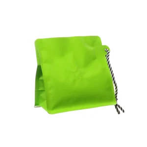 light green 4oz block bottom coffee bags (3)