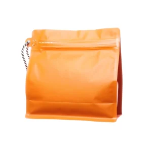 orange 1lb empty coffee bean bags (2)