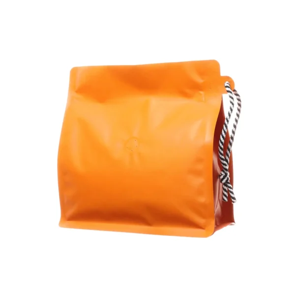 orange 1lb empty coffee bean bags (4)