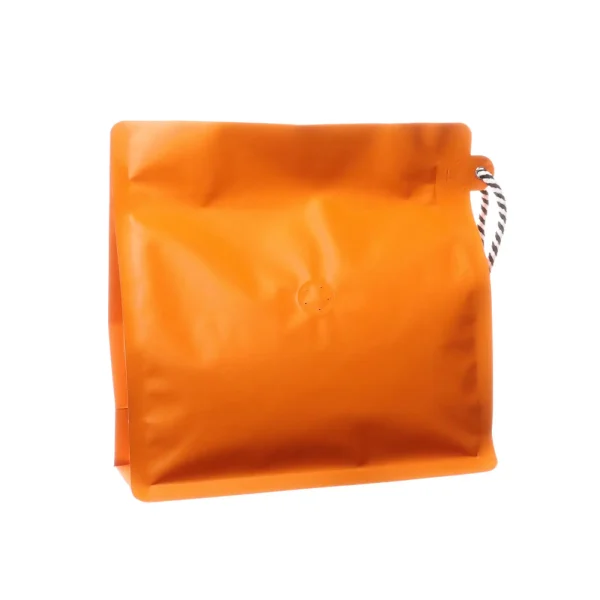orange 1lb empty coffee bean bags (5)