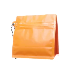 orange 8 oz reusable coffee bag (1)