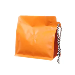 orange 8 oz reusable coffee bag (4)