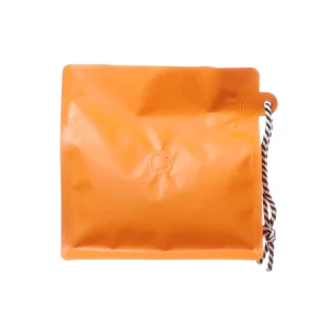 orange 8 oz reusable coffee bag (5)