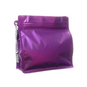 purple 1lb flat bottom coffee bag (2)