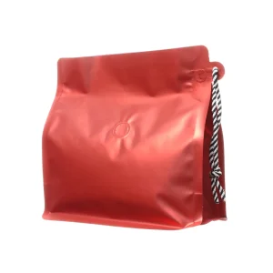red 1lb flat bottom coffee bags (2)