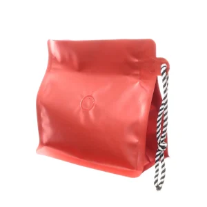 red 8 oz empty coffee bags (5)