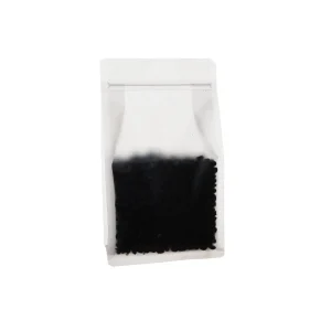 Custom clear coffee bags with logo for coffee beans and ground coffee