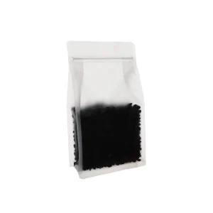 Custom transparent coffee bags for branding and specialty coffee packaging