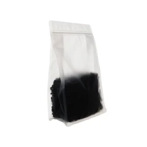 Bulk transparent coffee bags for coffee beans, ground coffee, and retail use