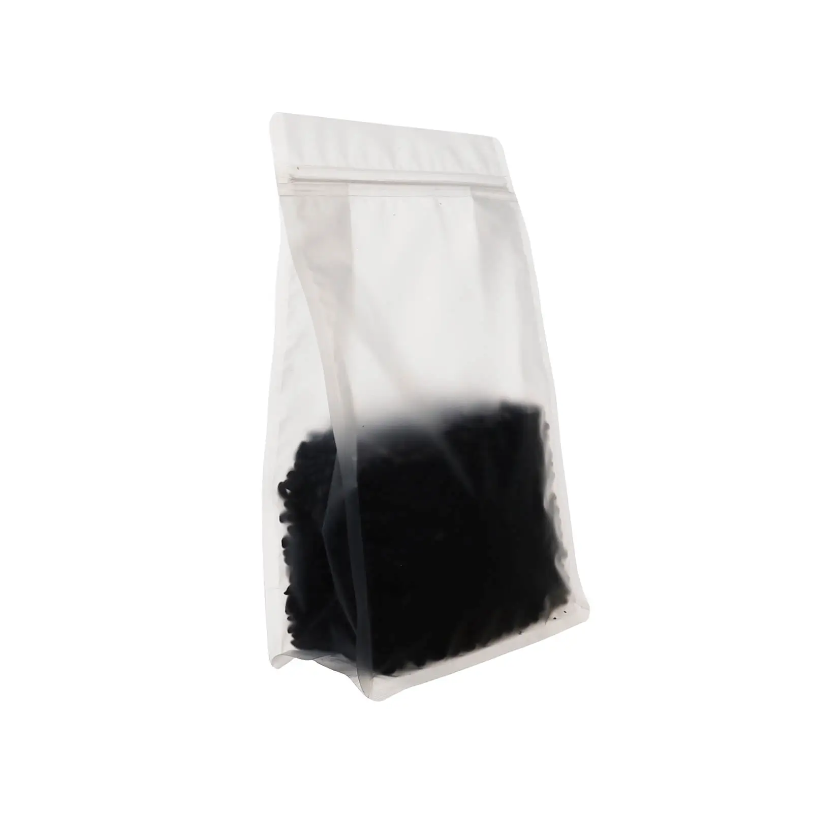 Bulk transparent coffee bags for coffee beans, ground coffee, and retail use