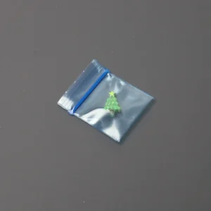 blue mini zip bags 1x1