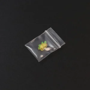 clear small zip bags 1x1