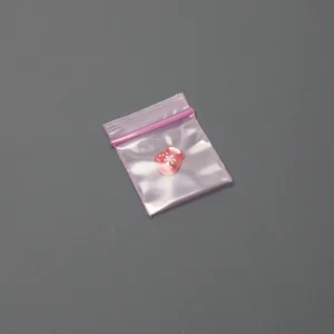 pink small plastic bags 1x1