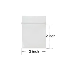 small zipper bag 2x2