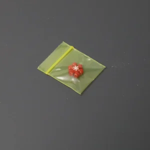 yellow little plastic bags 1x1