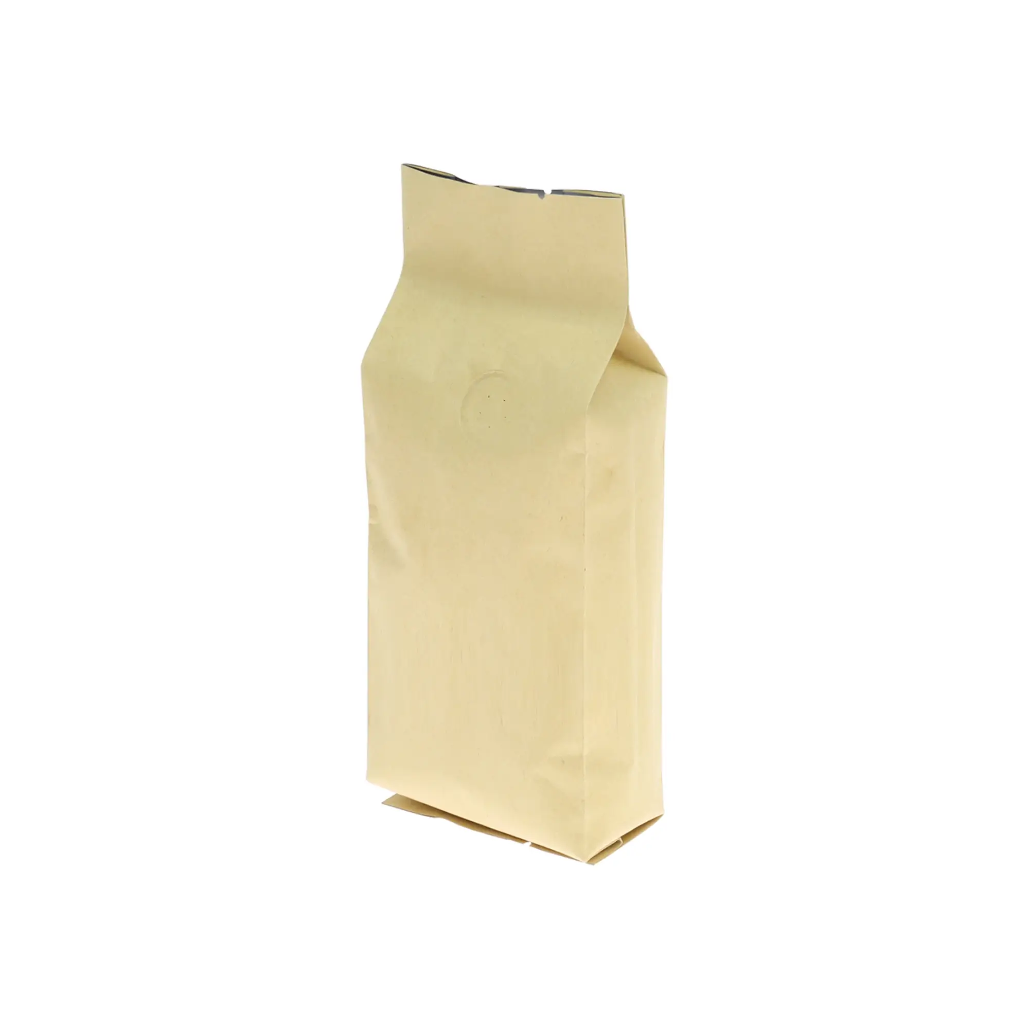 16oz brown side gusset degassing valve coffee bags