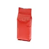 16oz red side gusset coffee bean bags
