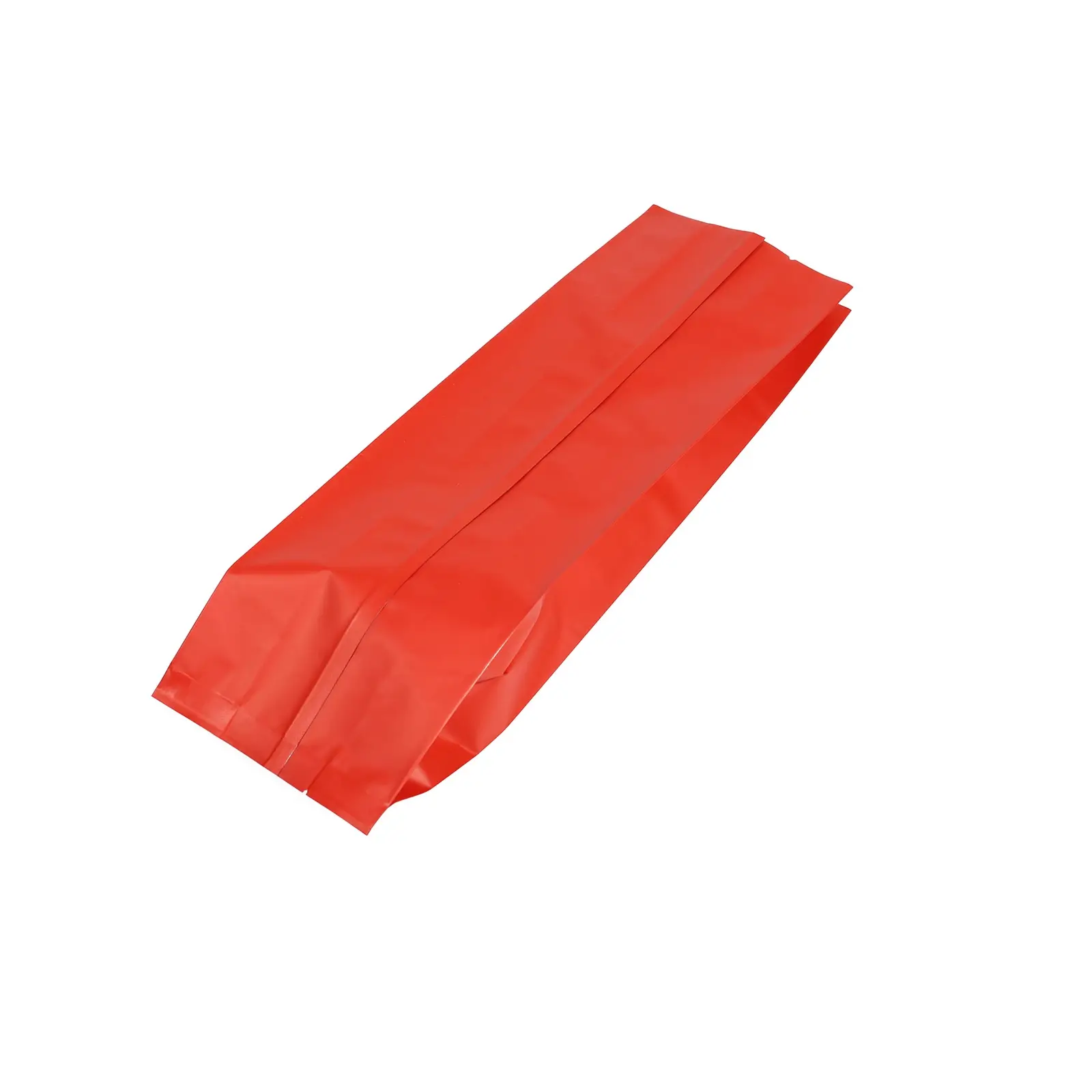16oz red side gusset coffee bean bags with valve