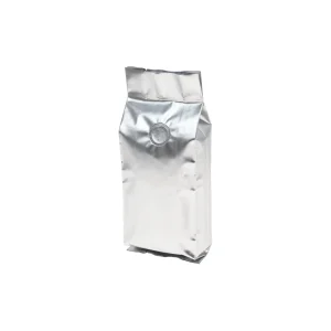 16oz silver side gusset coffee bean packaging bags with valve
