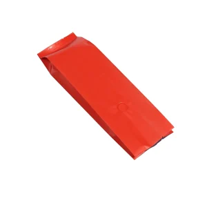 1lb red side gusset coffee bean bags