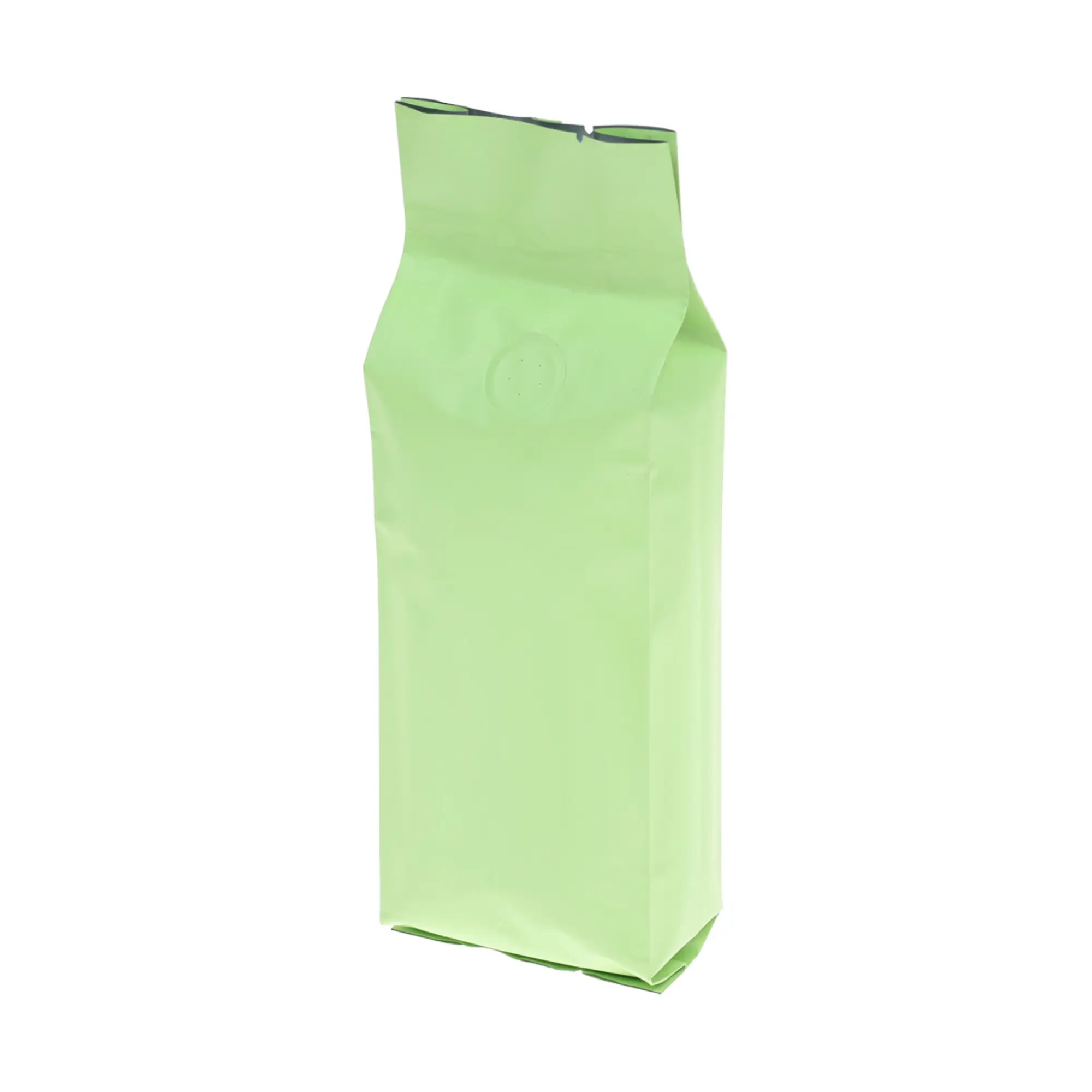 32 oz green side gusset heat sealable coffee bags