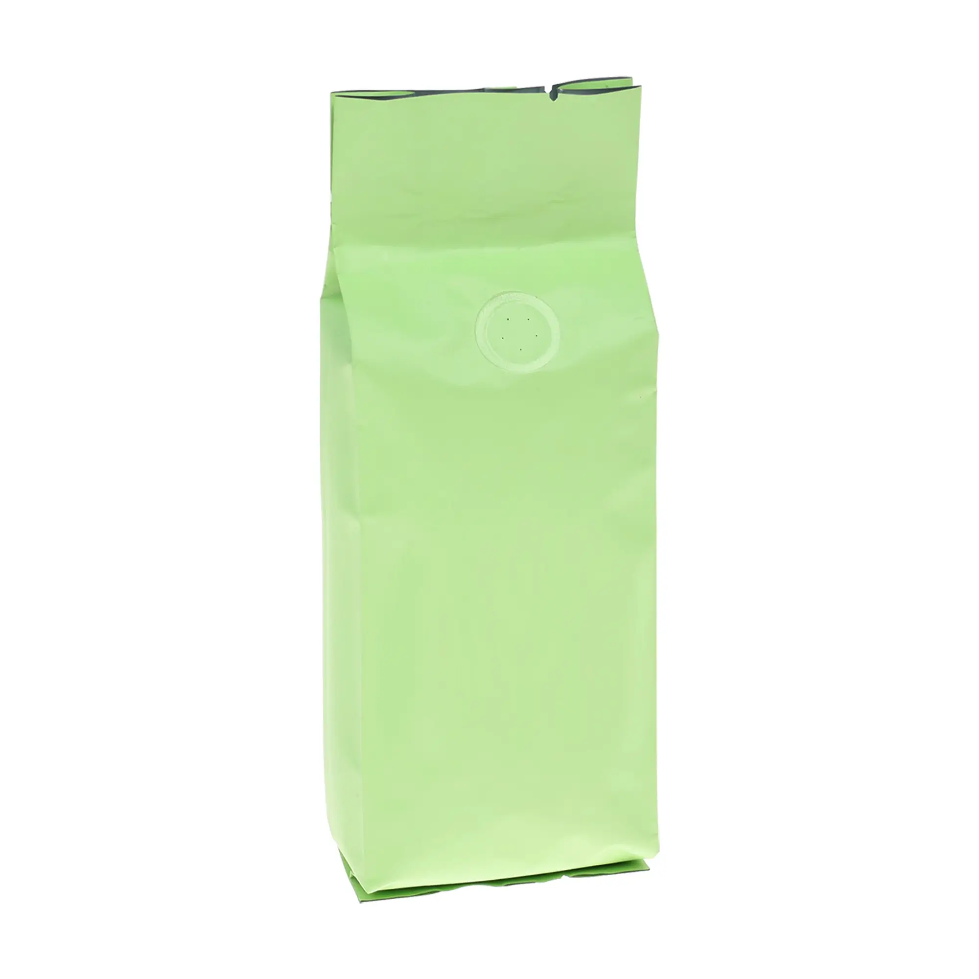 32oz green side gusset heat sealable coffee bags