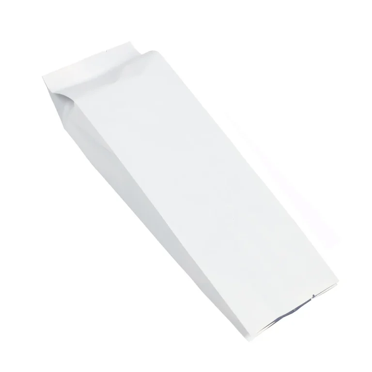500Pcs White 32oz Side Gusset Coffee Bags with Valve 32oz white bulk side gusset coffee bags with valve