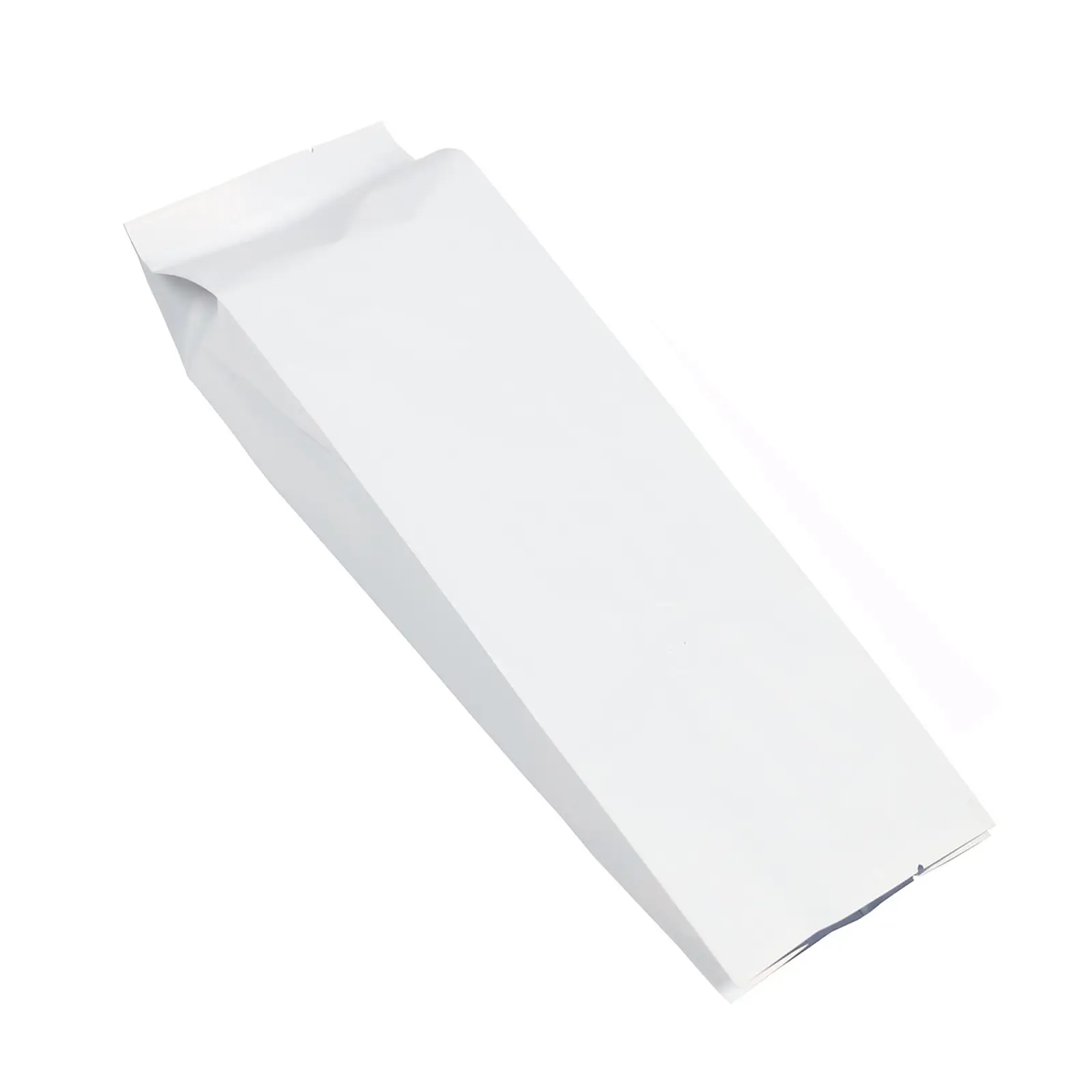 32oz white bulk side gusset coffee bags with valve