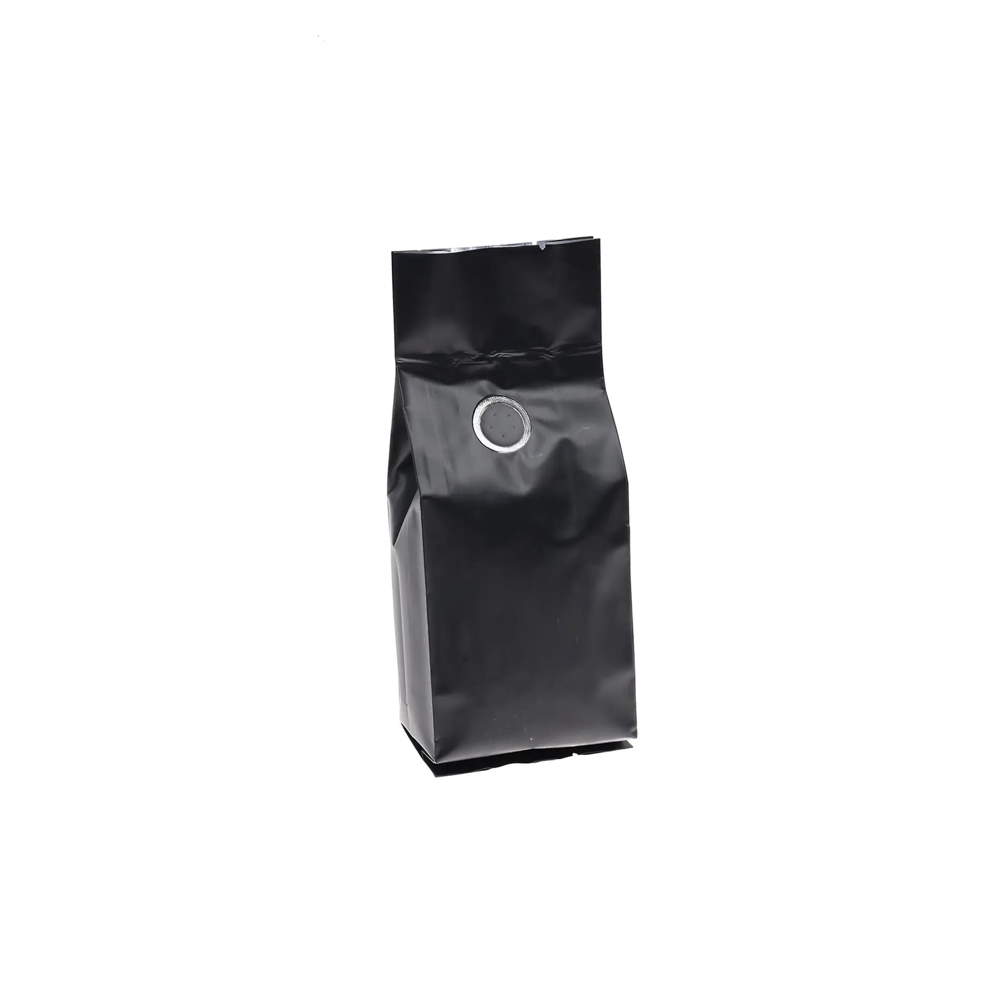 4 oz black side gusset coffee bags