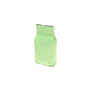 4 oz green blank side gusset coffee bag