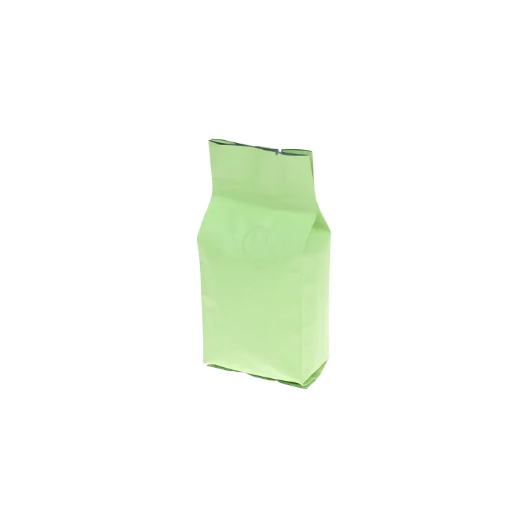 1000Pcs Green 4oz Side Gusset Coffee Bag Blank with Valve 4 oz green blank side gusset coffee bag