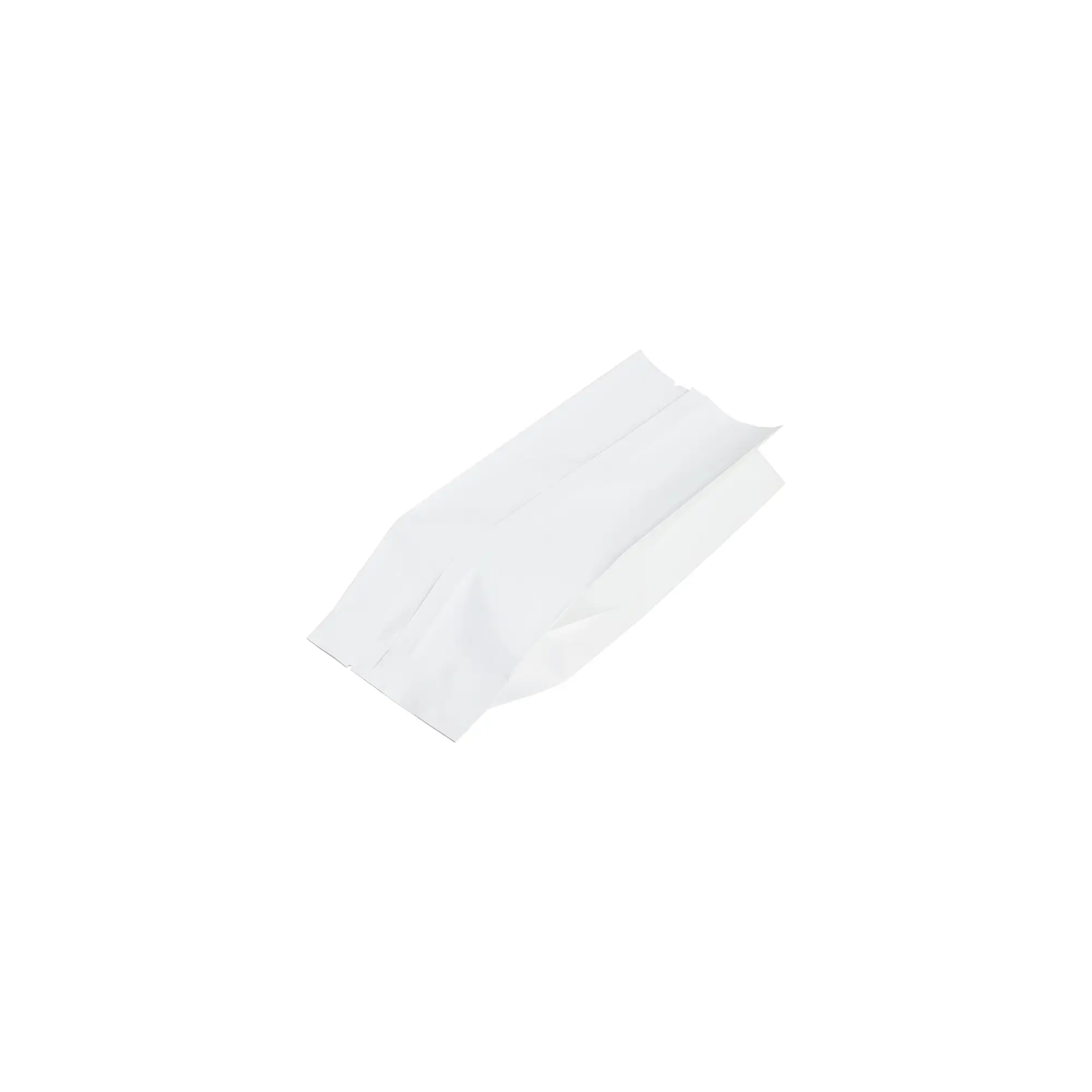 4 oz white bulk side gusset coffee bags with valve