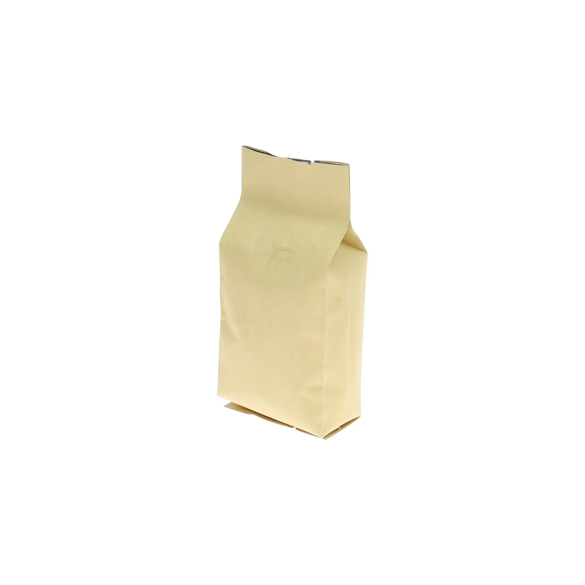 4oz brown bulk side gusset coffee bags