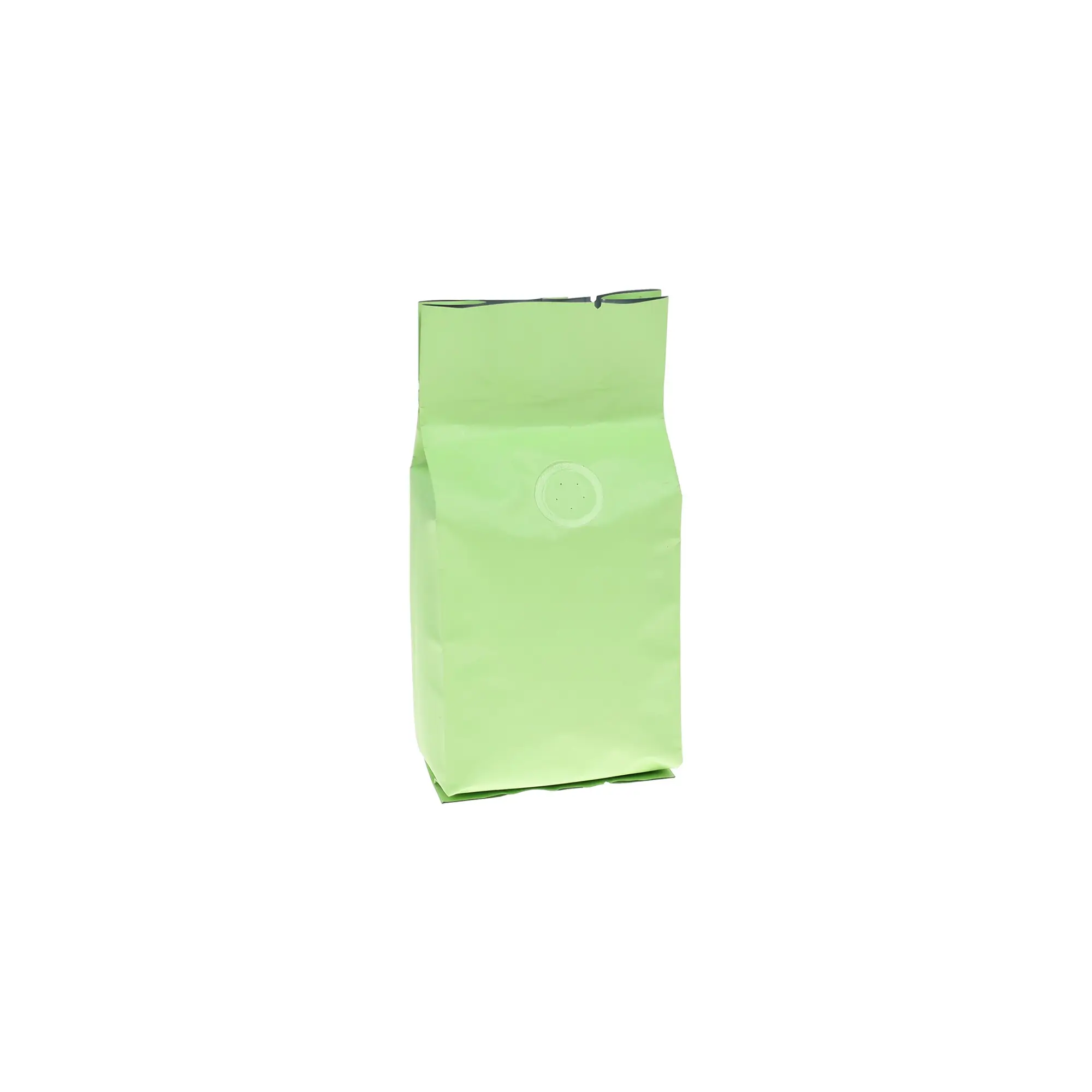 4oz green blank side gusset coffee bag