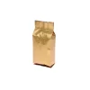 8oz gold side gusset coffee packaging bag